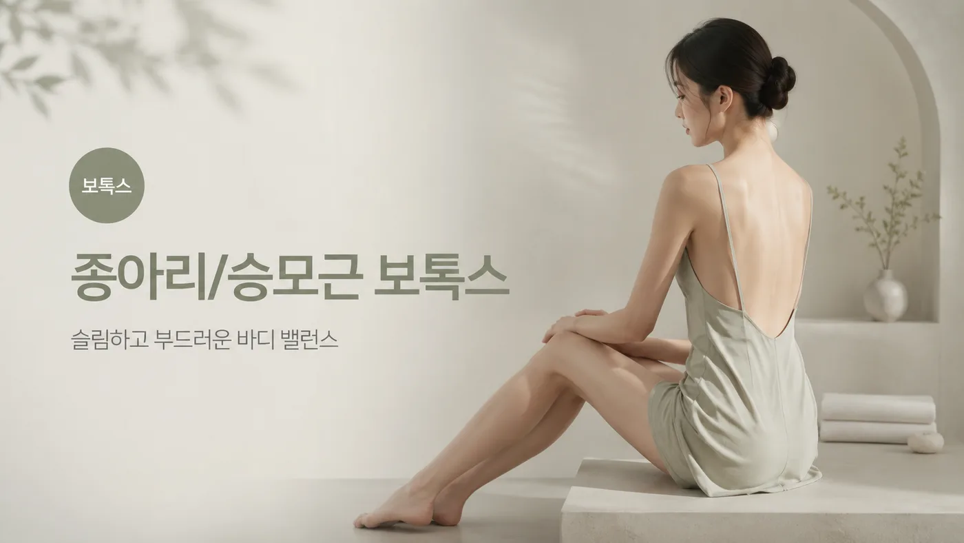 보톡스 특수 주사 종아리/승모근 보톡스 대표 이미지