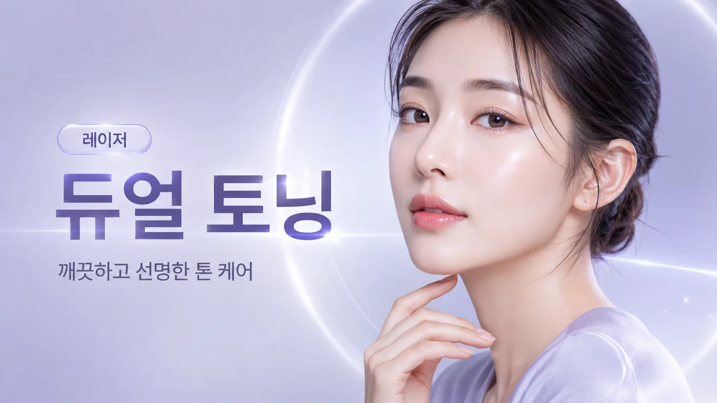 레이저 듀얼 토닝 대표 이미지
