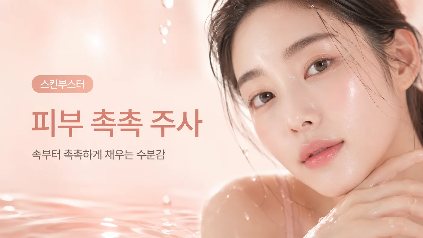 스킨부스터 피부 촉촉 주사 대표 이미지