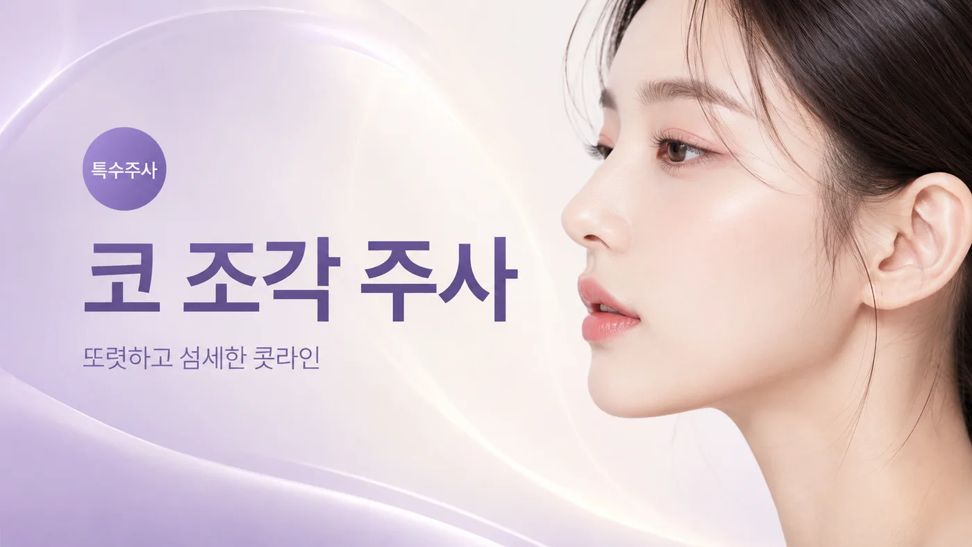 보톡스 특수 주사 코 조각 주사 대표 이미지